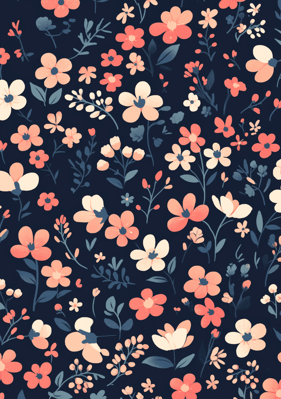 Fresh Bloom 574 original repeating artwork