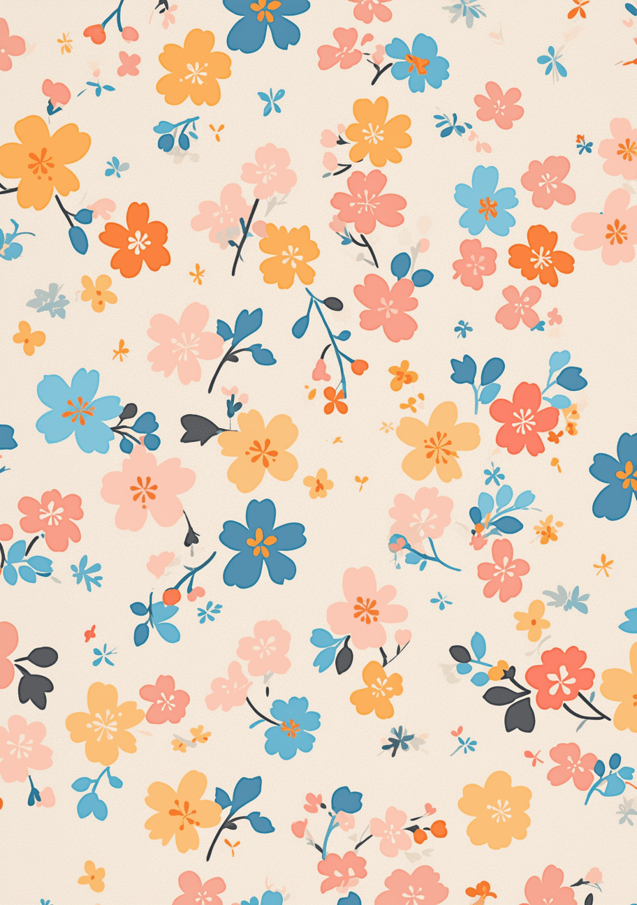 Fresh Bloom 034 original repeating artwork