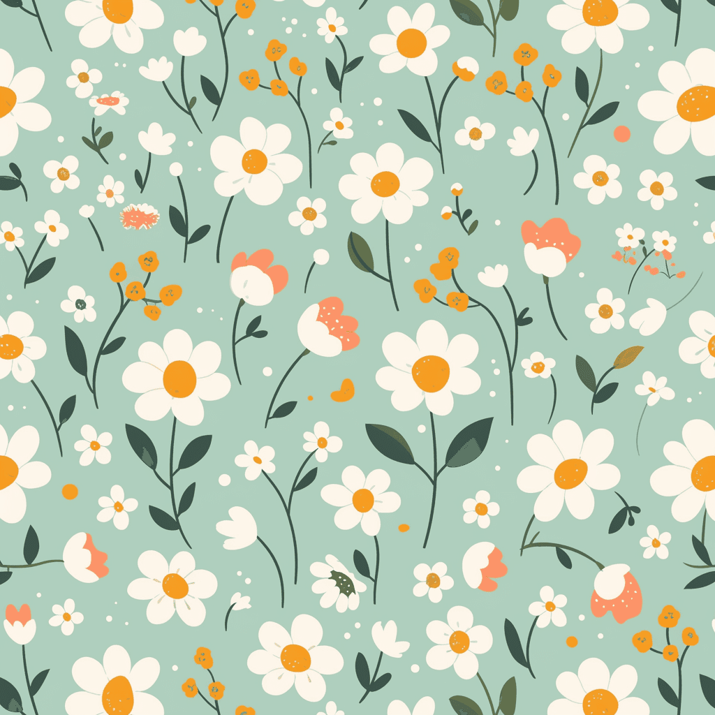 Fresh Bloom 117 original repeating artwork