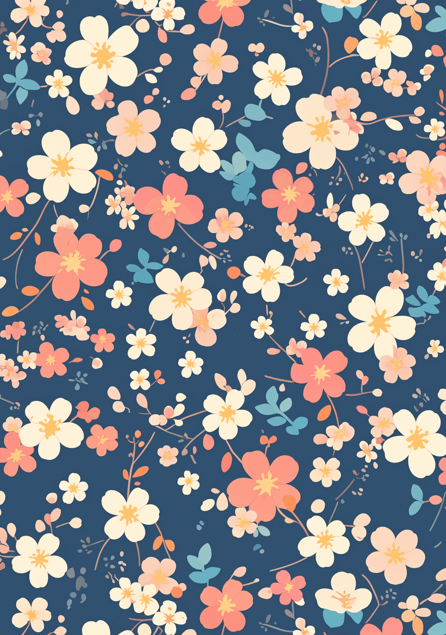 Fresh Bloom 118 original repeating artwork