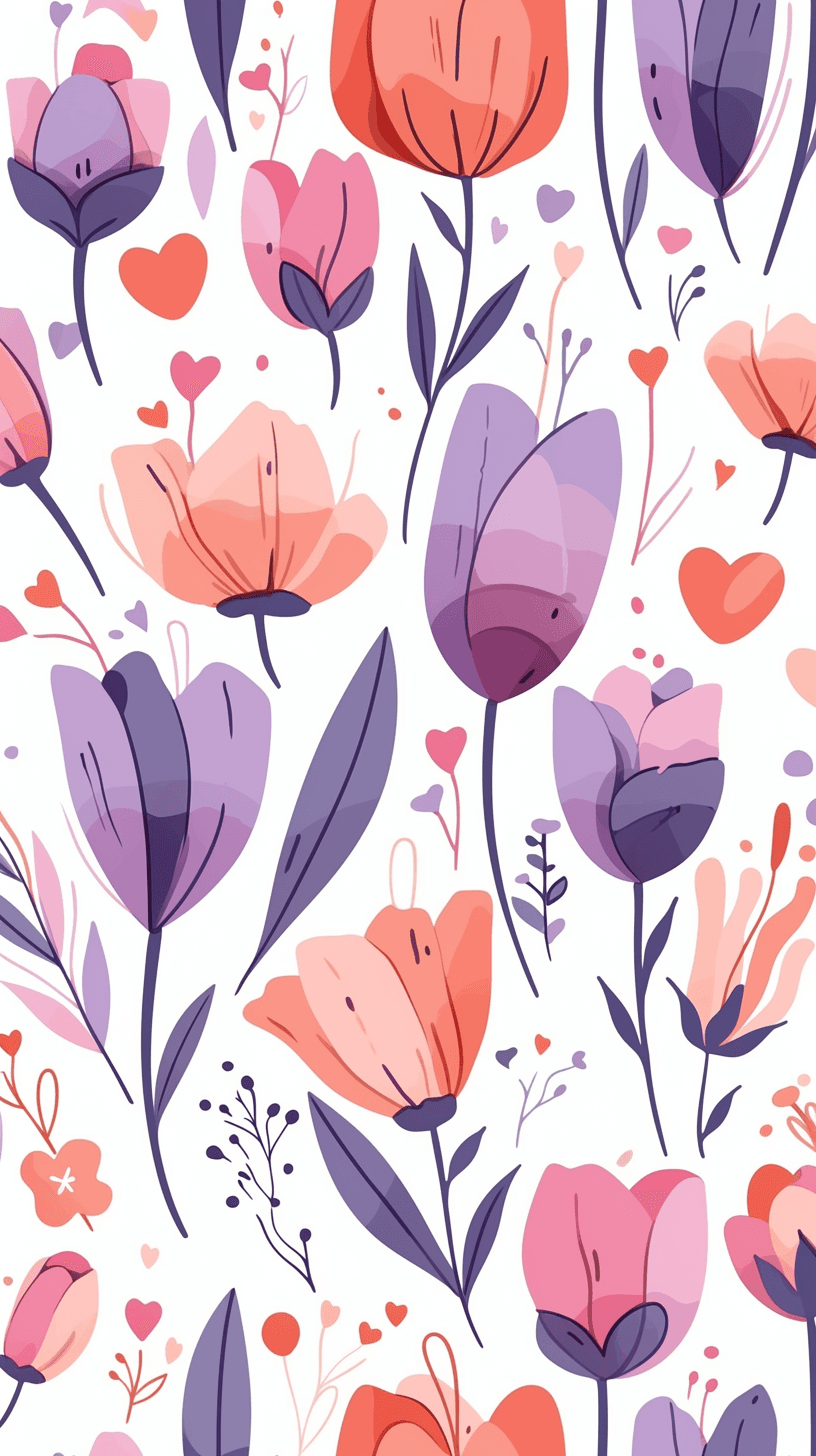Fresh Bloom 458 original repeating artwork