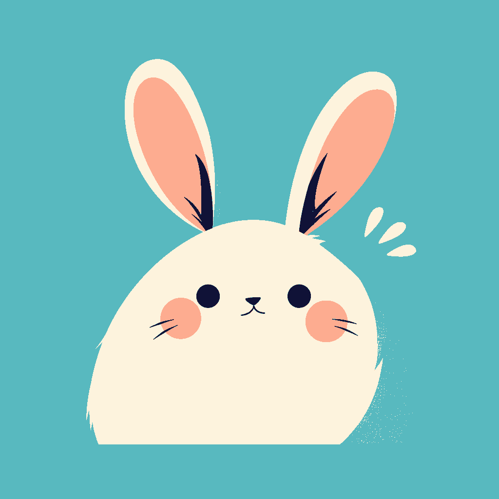Bunny 302 original repeating artwork