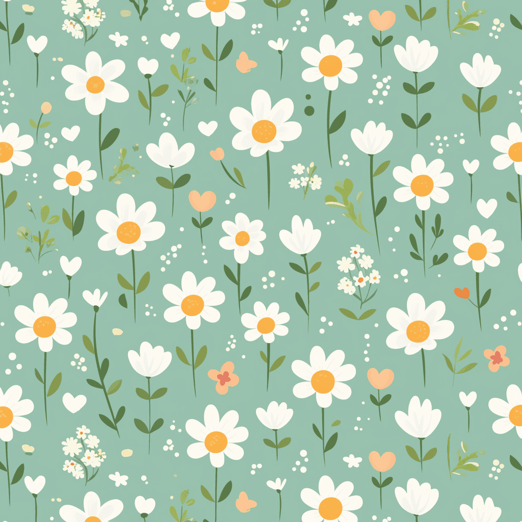Fresh Bloom 457 original repeating artwork
