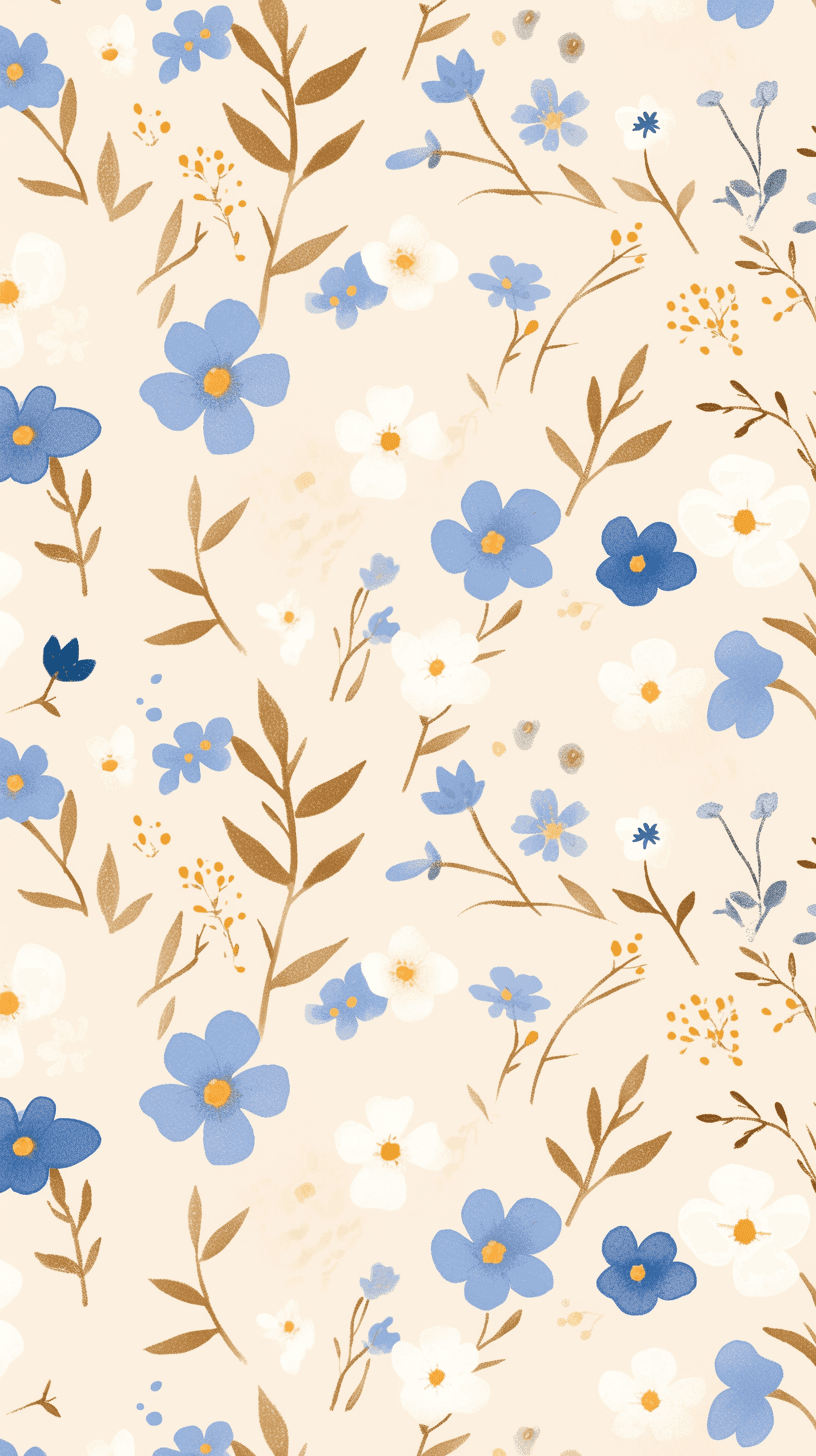Fresh Bloom 163 original repeating artwork