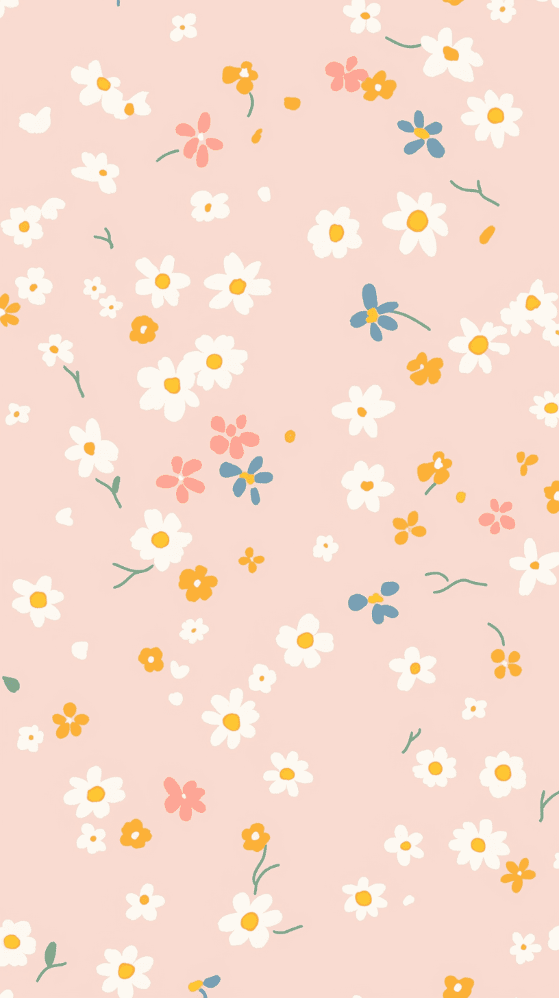 Fresh Bloom Picnic original repeating artwork