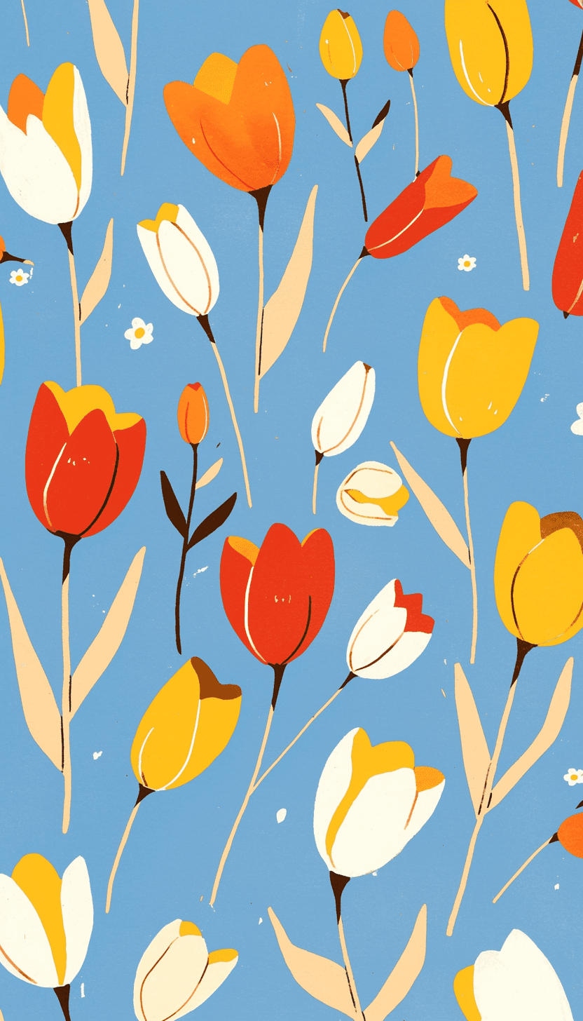 Fresh Bloom 392 original repeating artwork