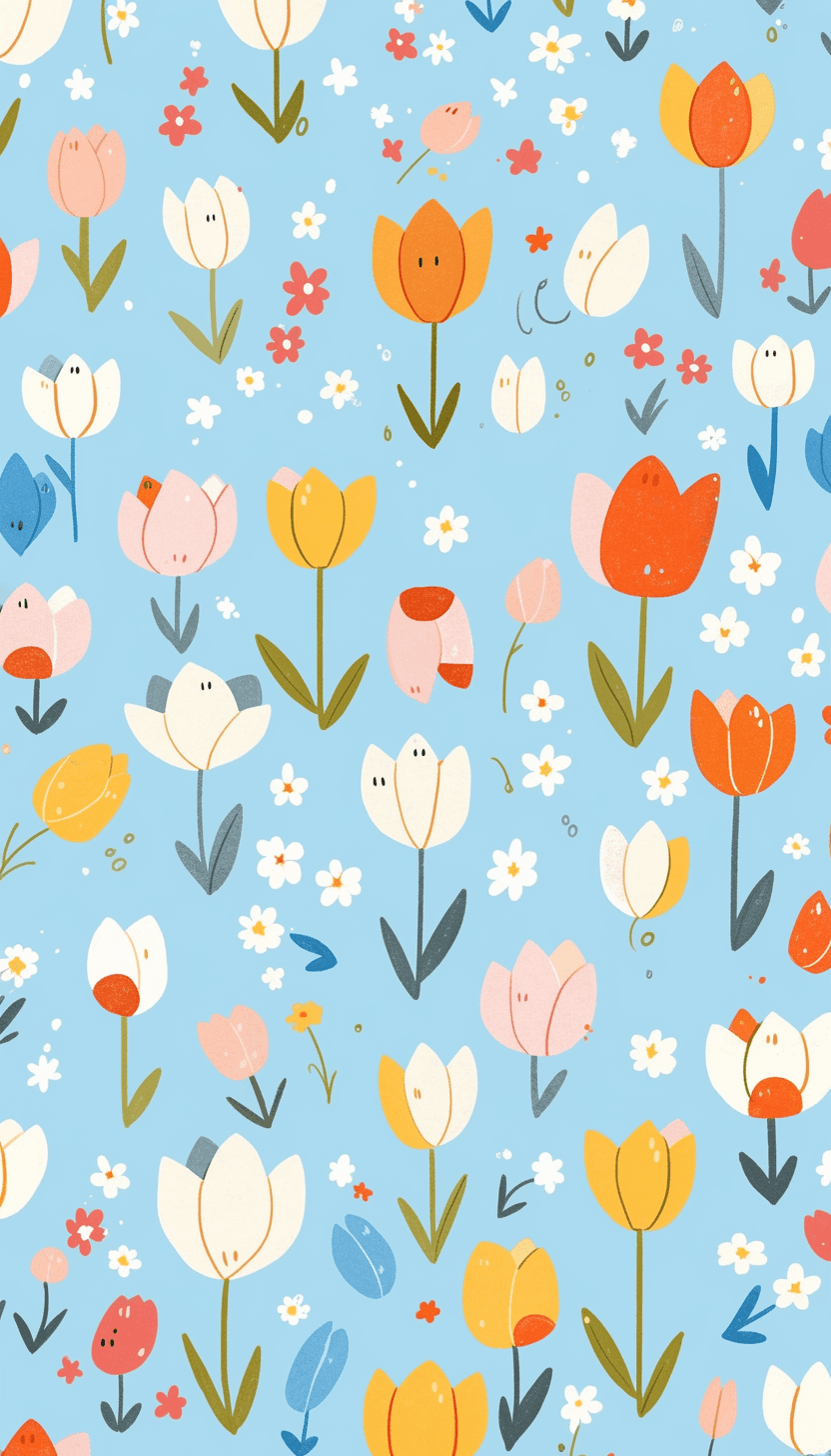 Fresh Bloom 642 original repeating artwork