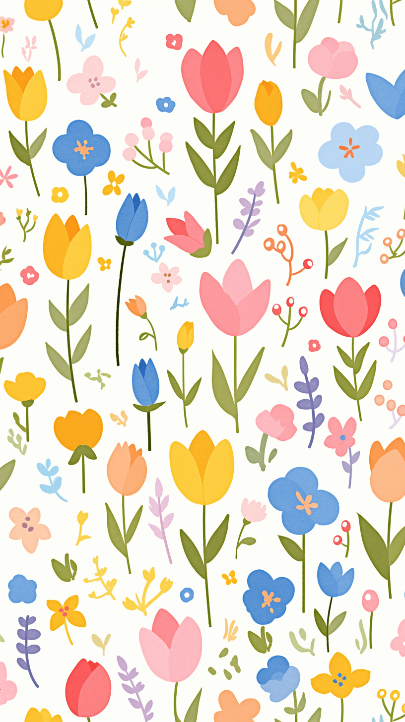 Fresh Bloom 431 original repeating artwork