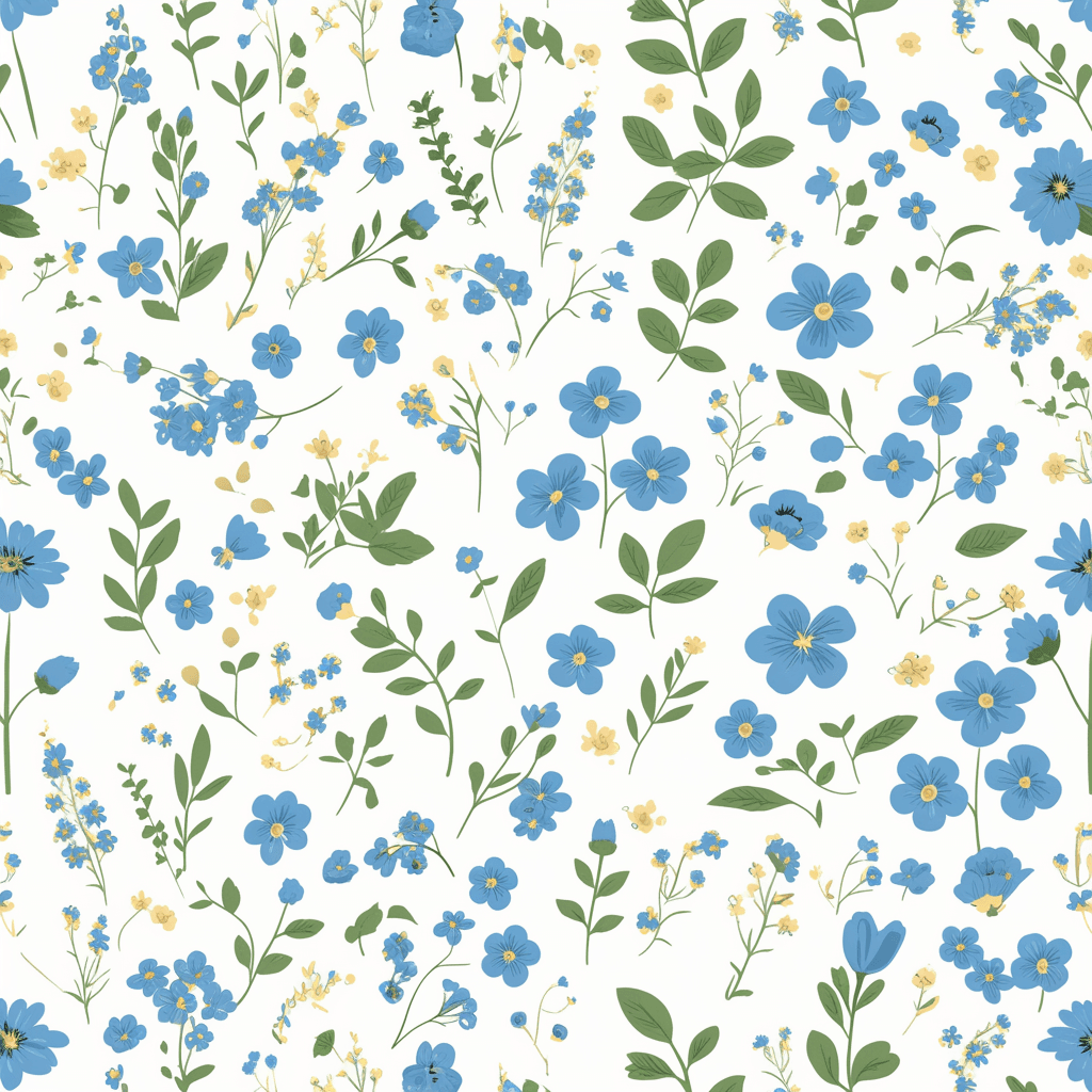 Fresh Bloom 148 original repeating artwork
