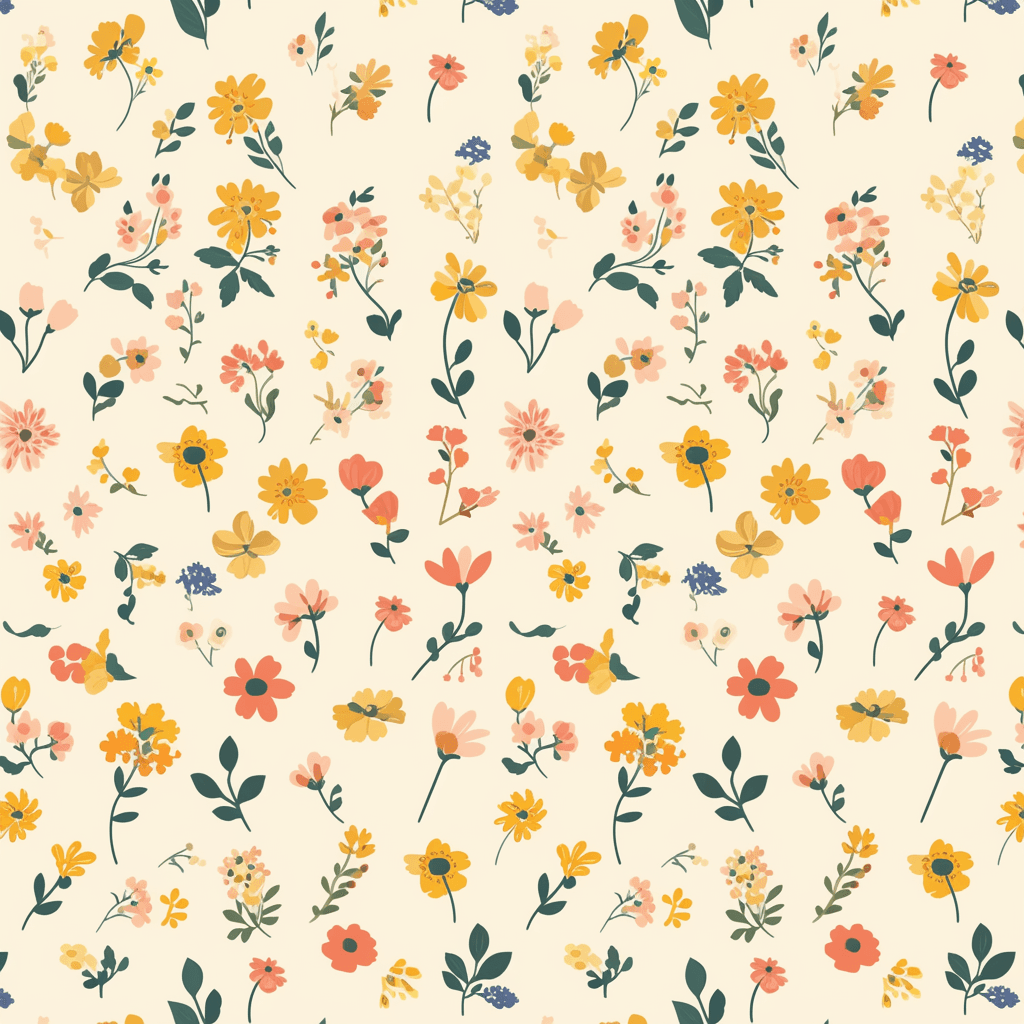Fresh Bloom 077 original repeating artwork