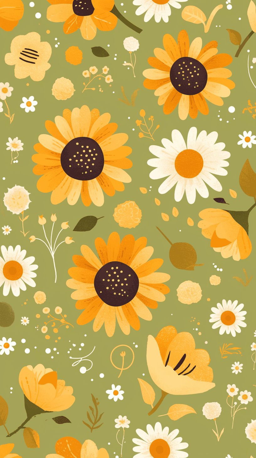 Fresh Bloom 455 original repeating artwork