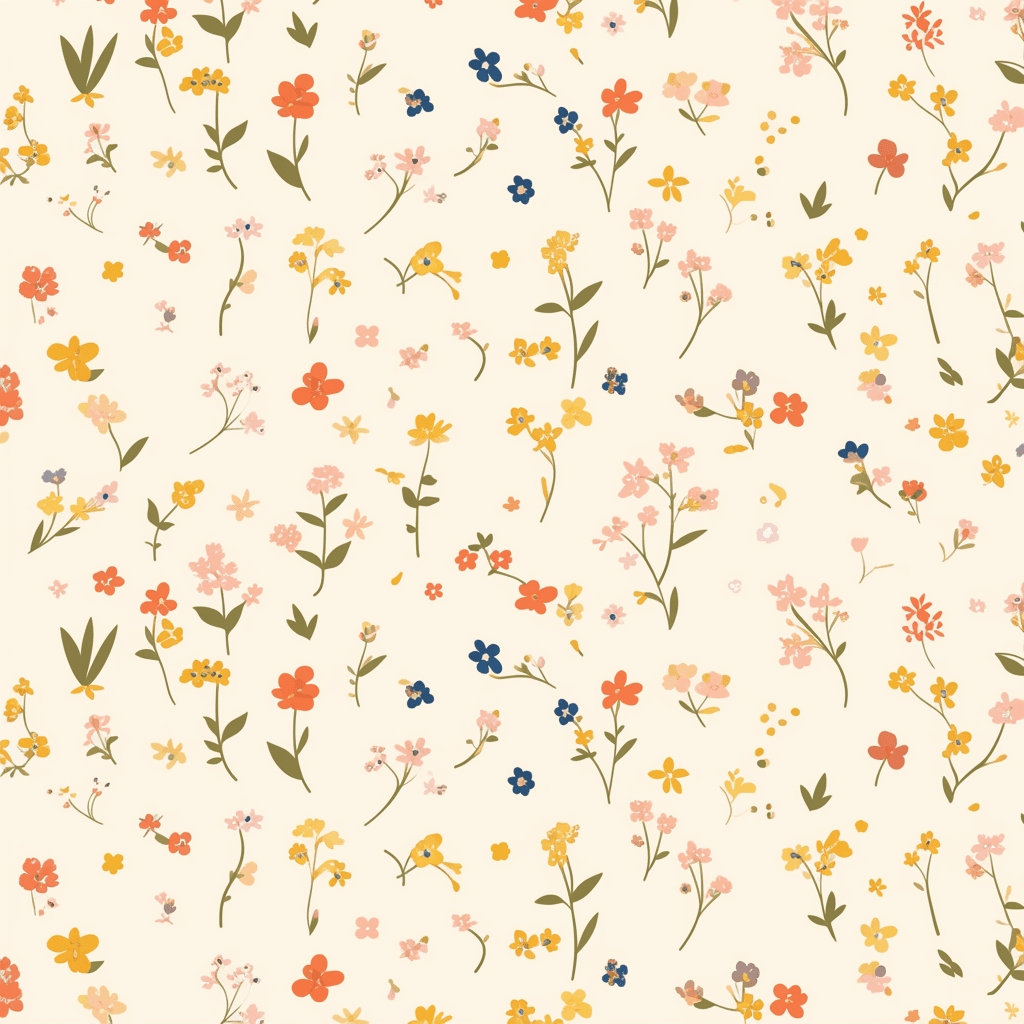 Fresh Bloom 009 original repeating artwork