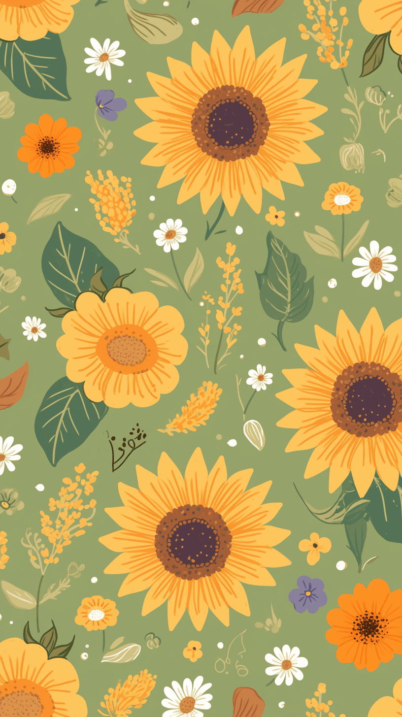 Fresh Bloom 454 original repeating artwork