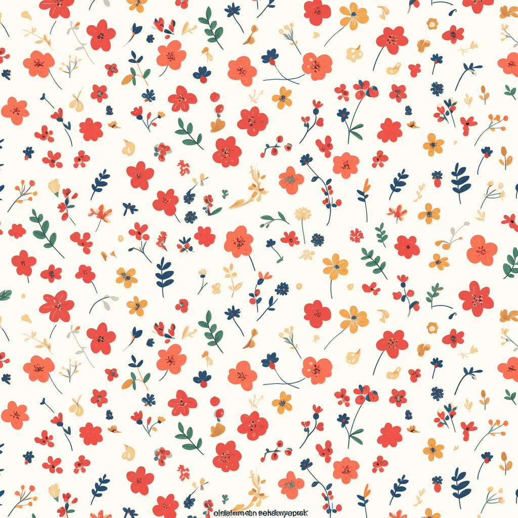 Fresh Bloom Studio original repeating artwork