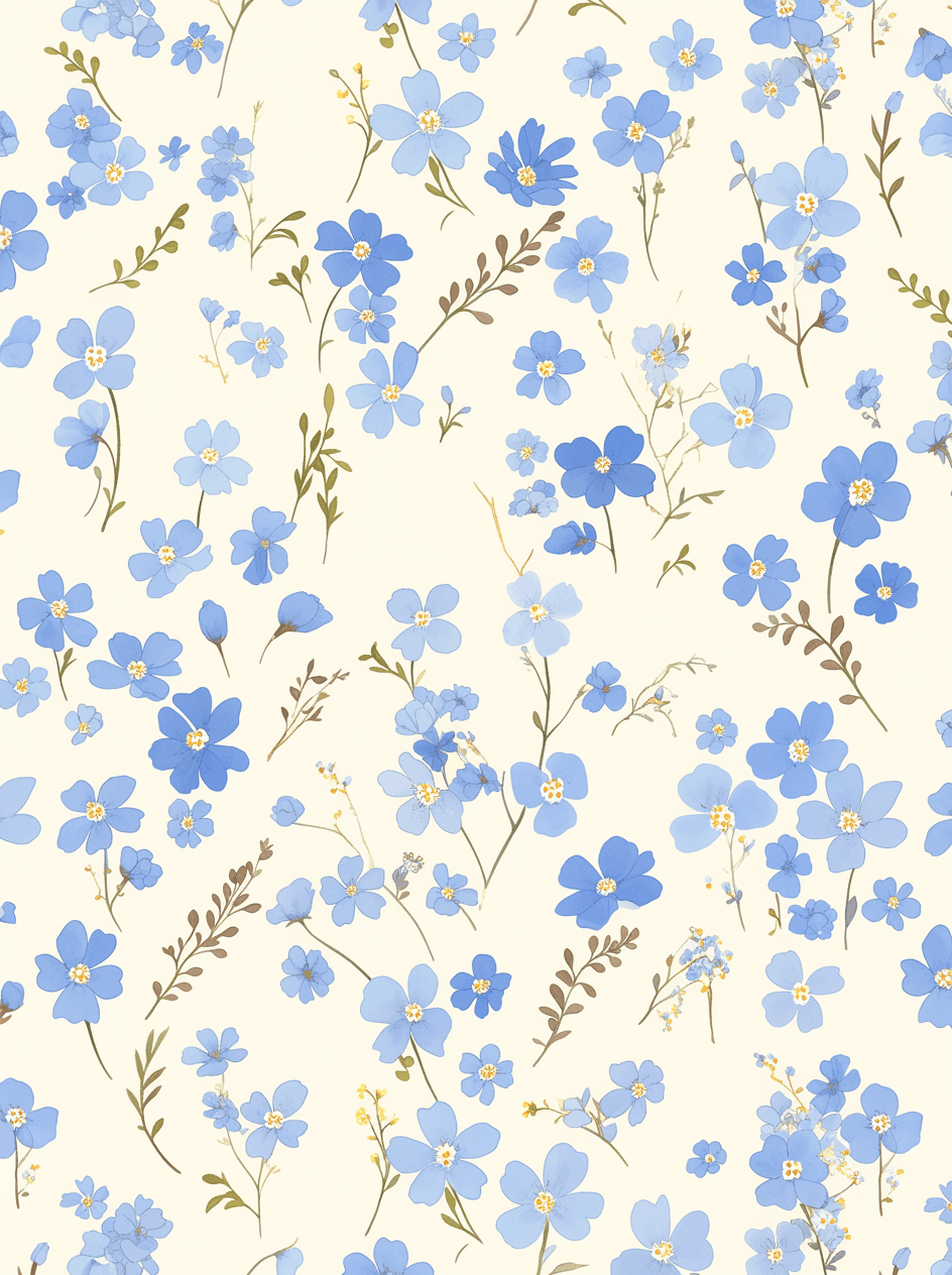 Fresh Bloom 076 original repeating artwork