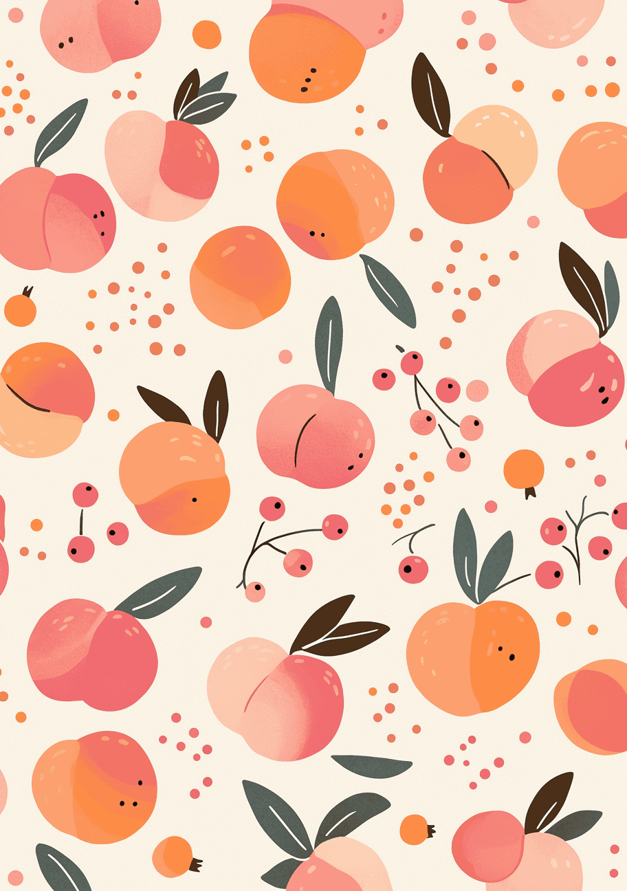 Fresh Fruit Crew original repeating artwork