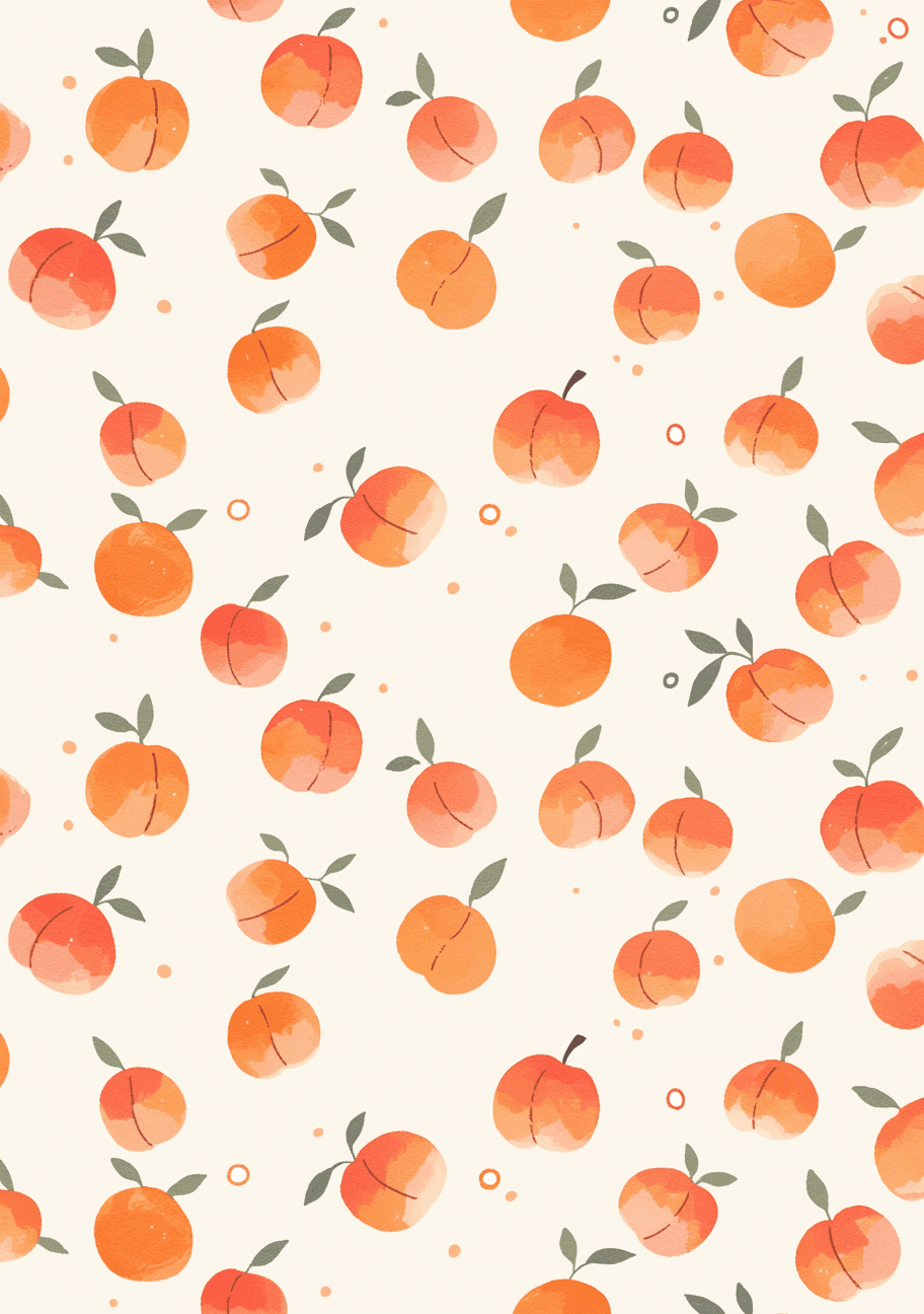 Fresh Fruit Party original repeating artwork