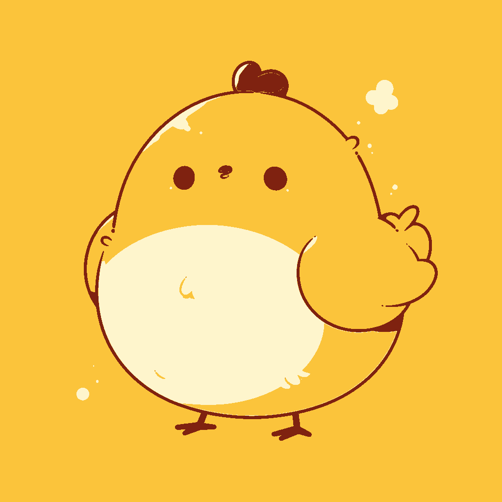 Chicken 005 original repeating artwork