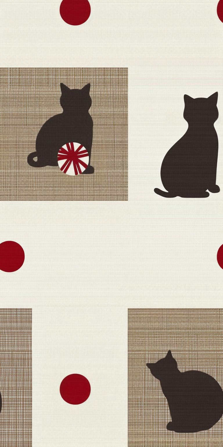 Cat Tint original repeating artwork