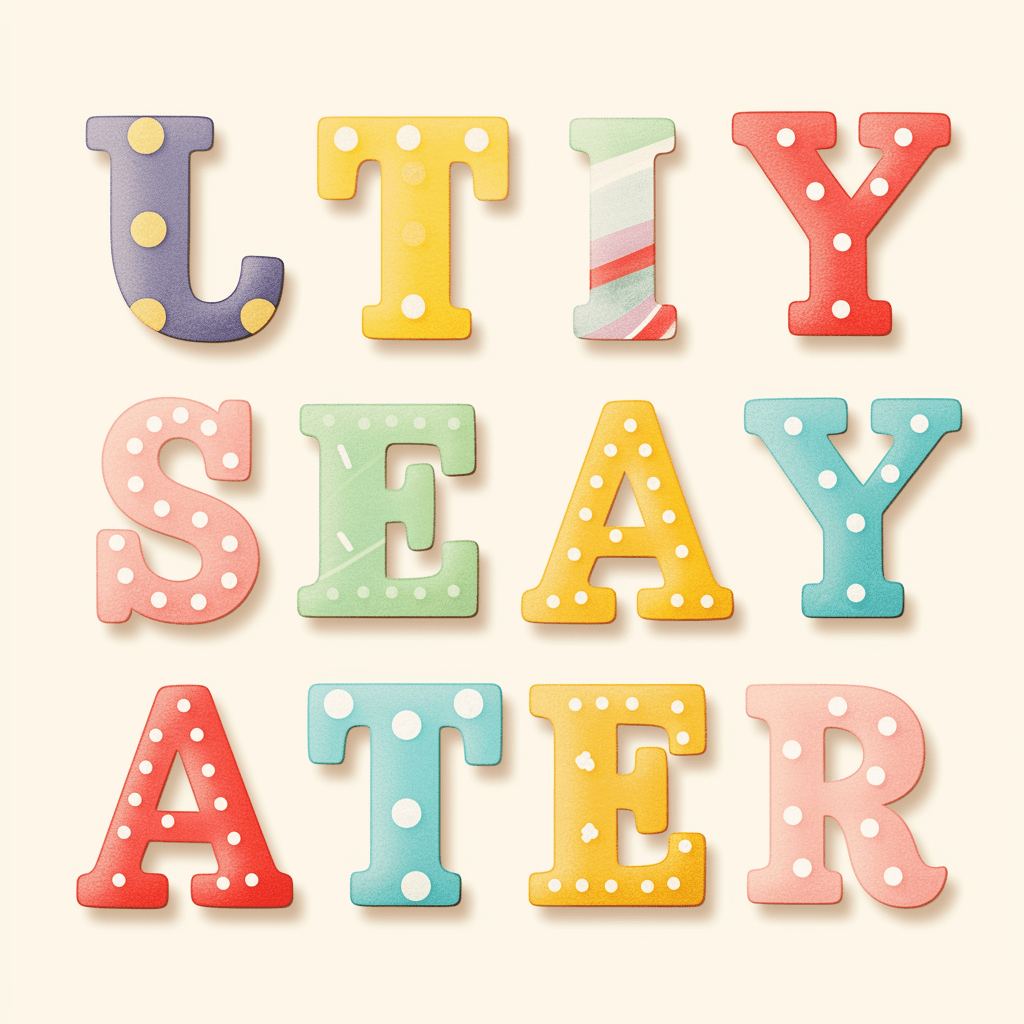Letter 275 original repeating artwork