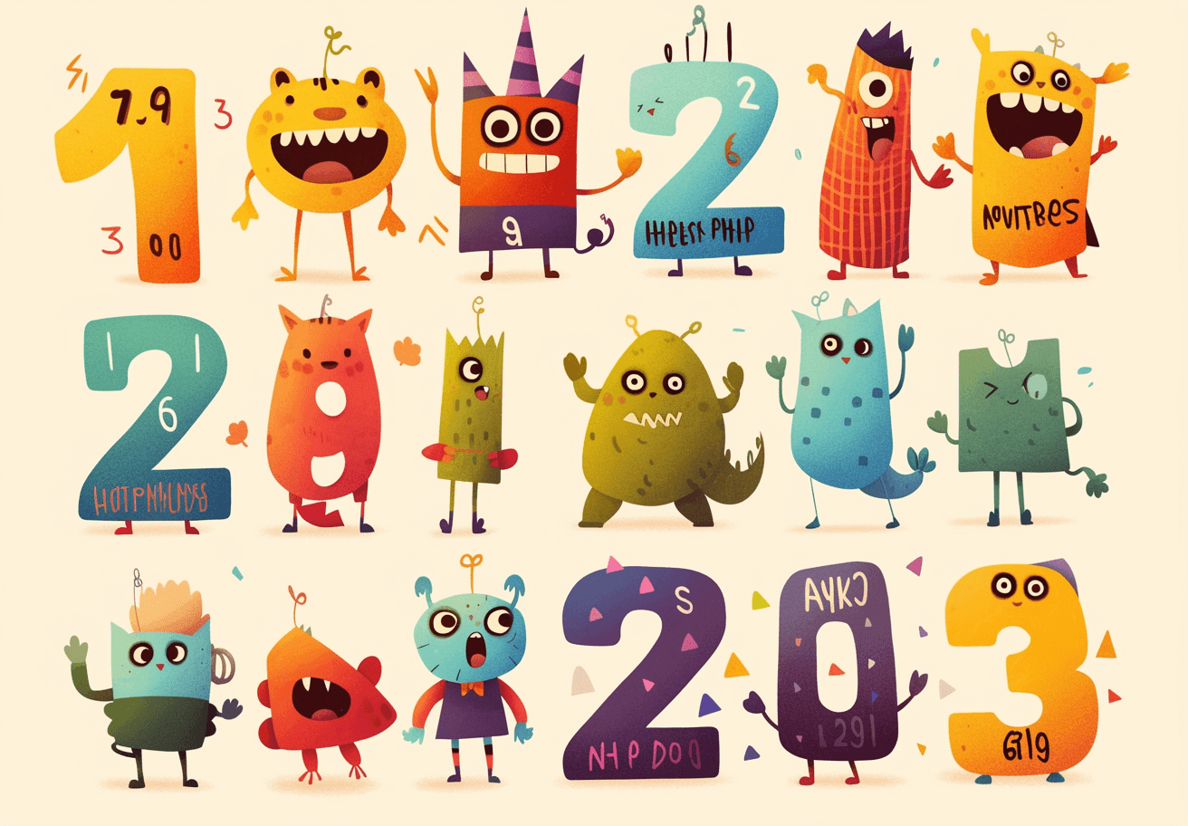 Monster 147 original repeating artwork