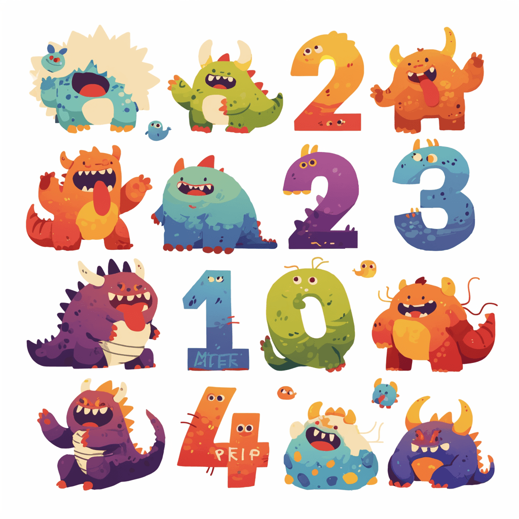 Monster 196 original repeating artwork