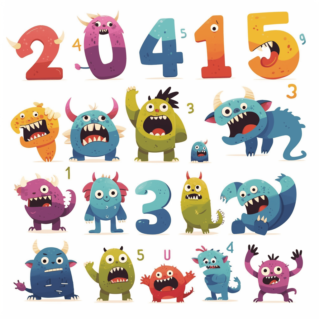Monster 111 original repeating artwork