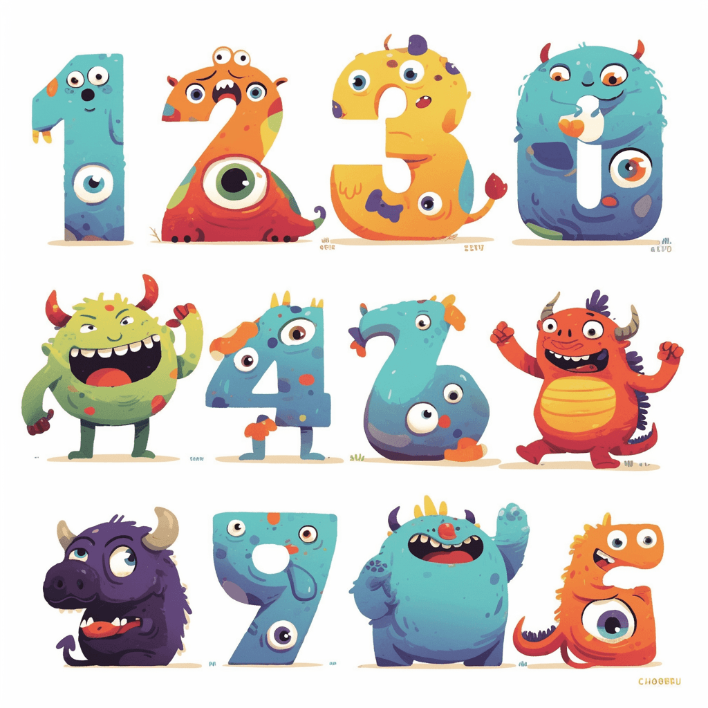Monster 171 original repeating artwork