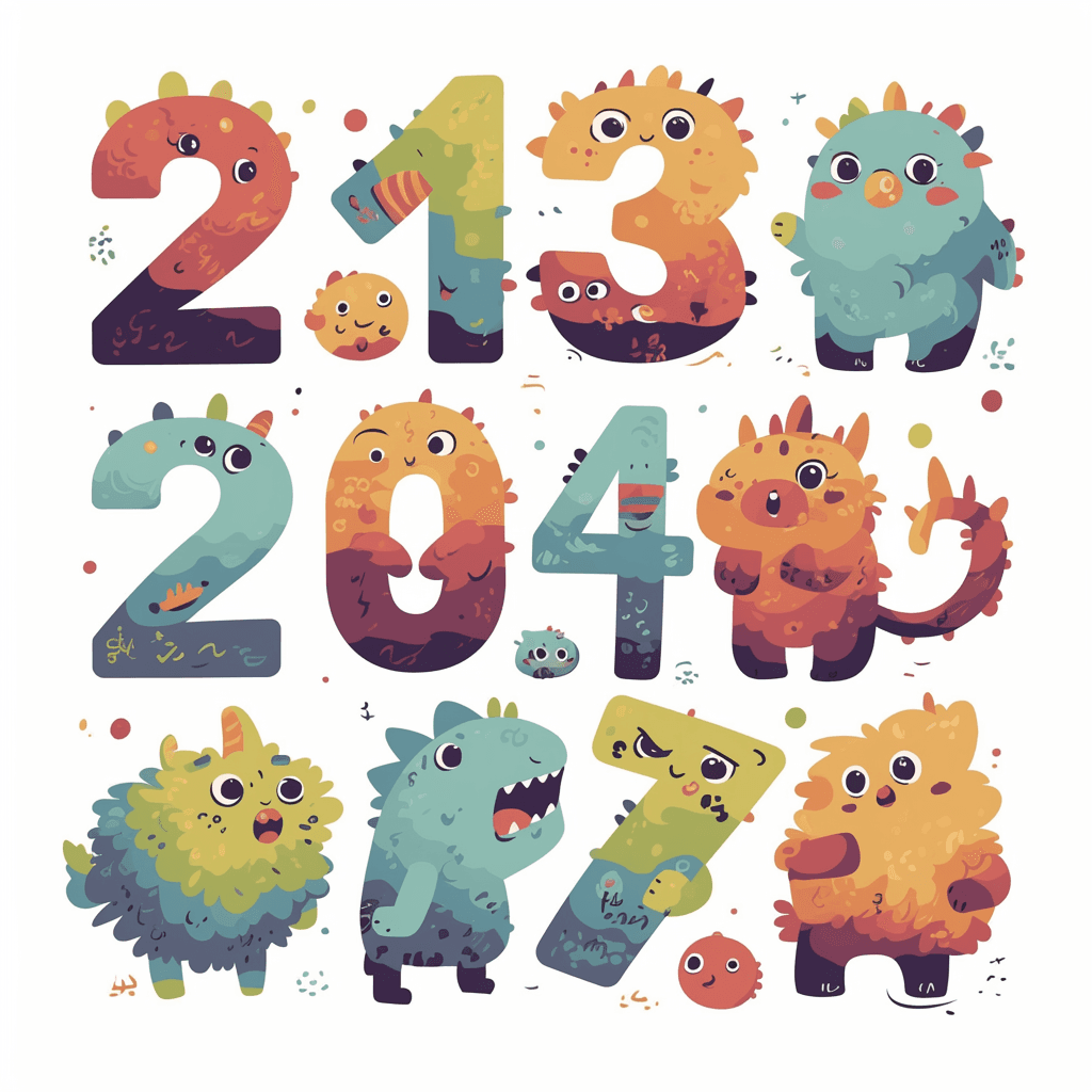 Monster 127 original repeating artwork