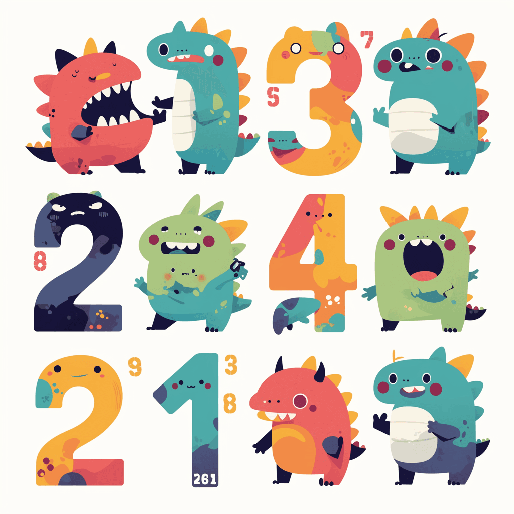 Monster Golden original repeating artwork