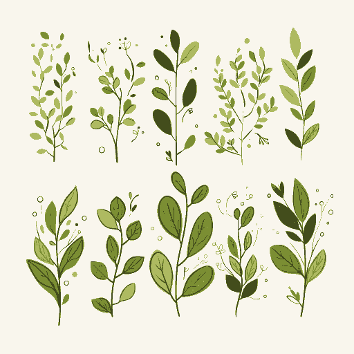 Plants Squad original repeating artwork