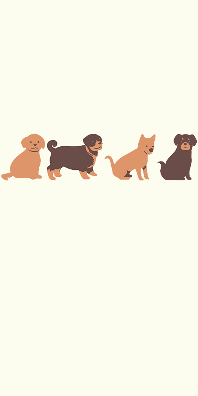 Dog 147 original repeating artwork