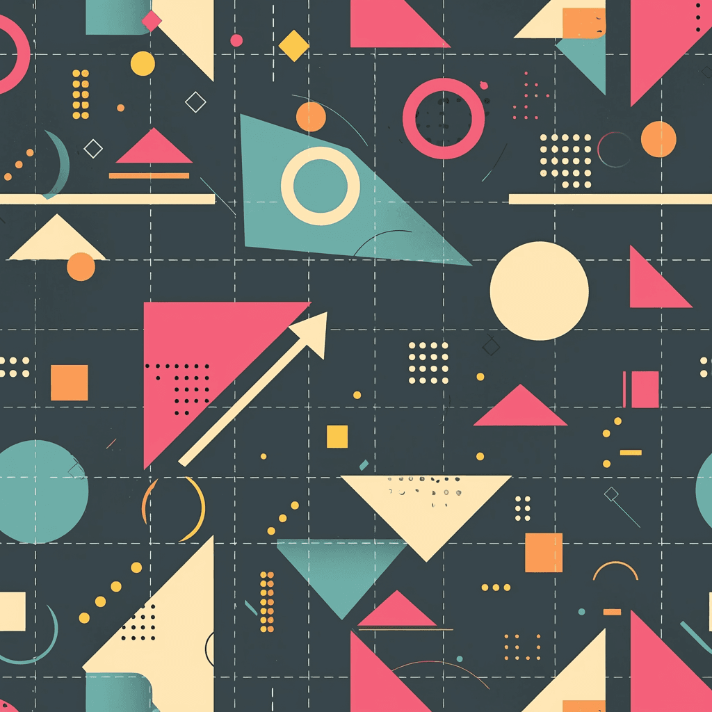 Geo 440 original repeating artwork