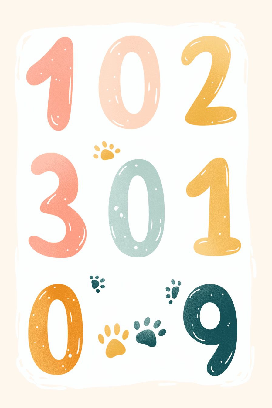 Number 115 original repeating artwork