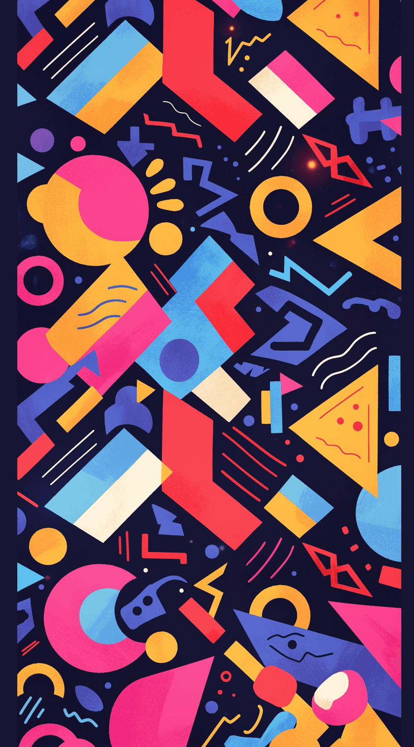 Geo 393 original repeating artwork