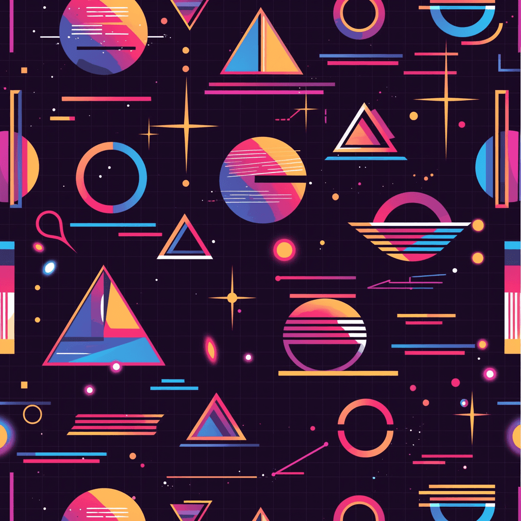 Geo 303 original repeating artwork