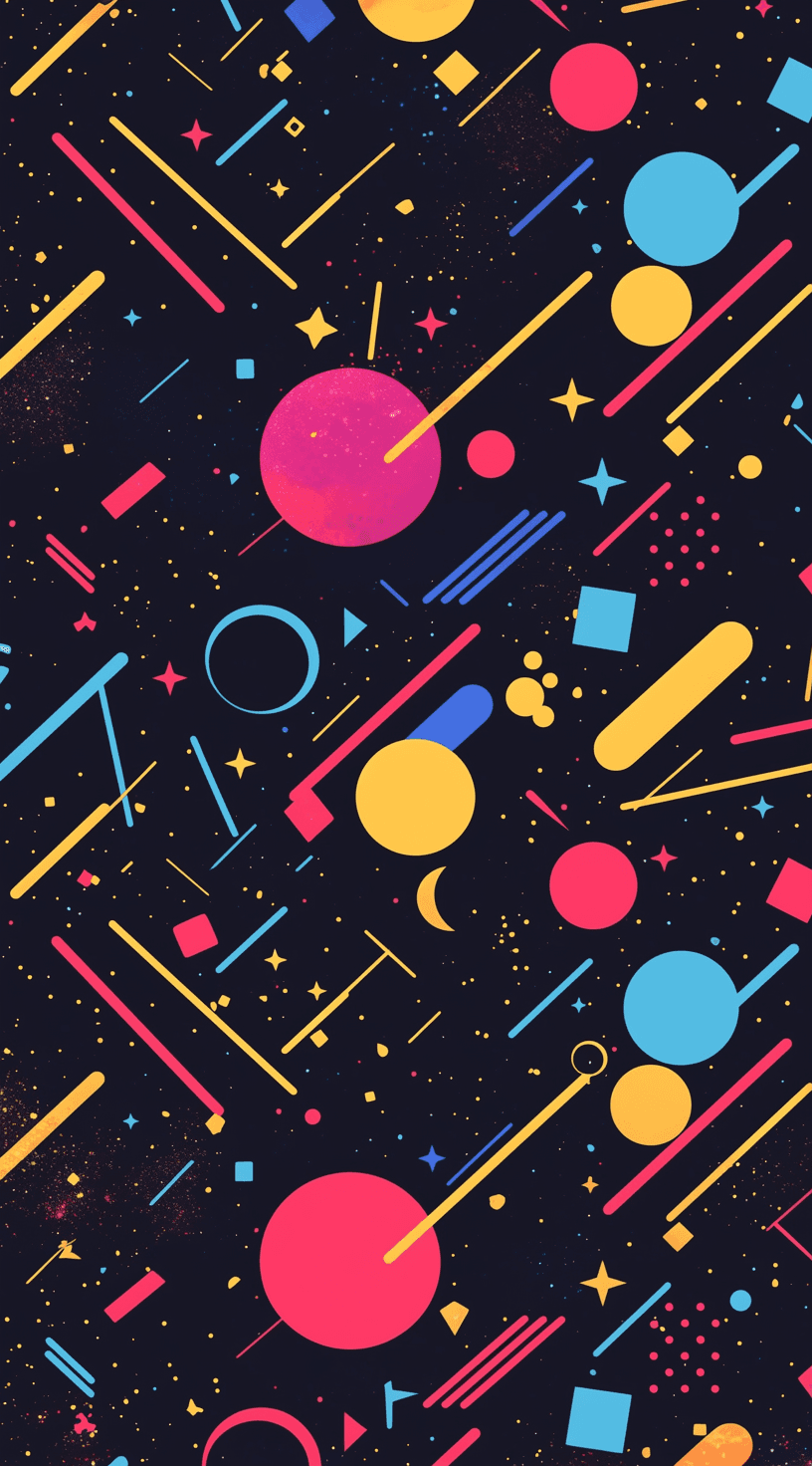 Geo 392 original repeating artwork