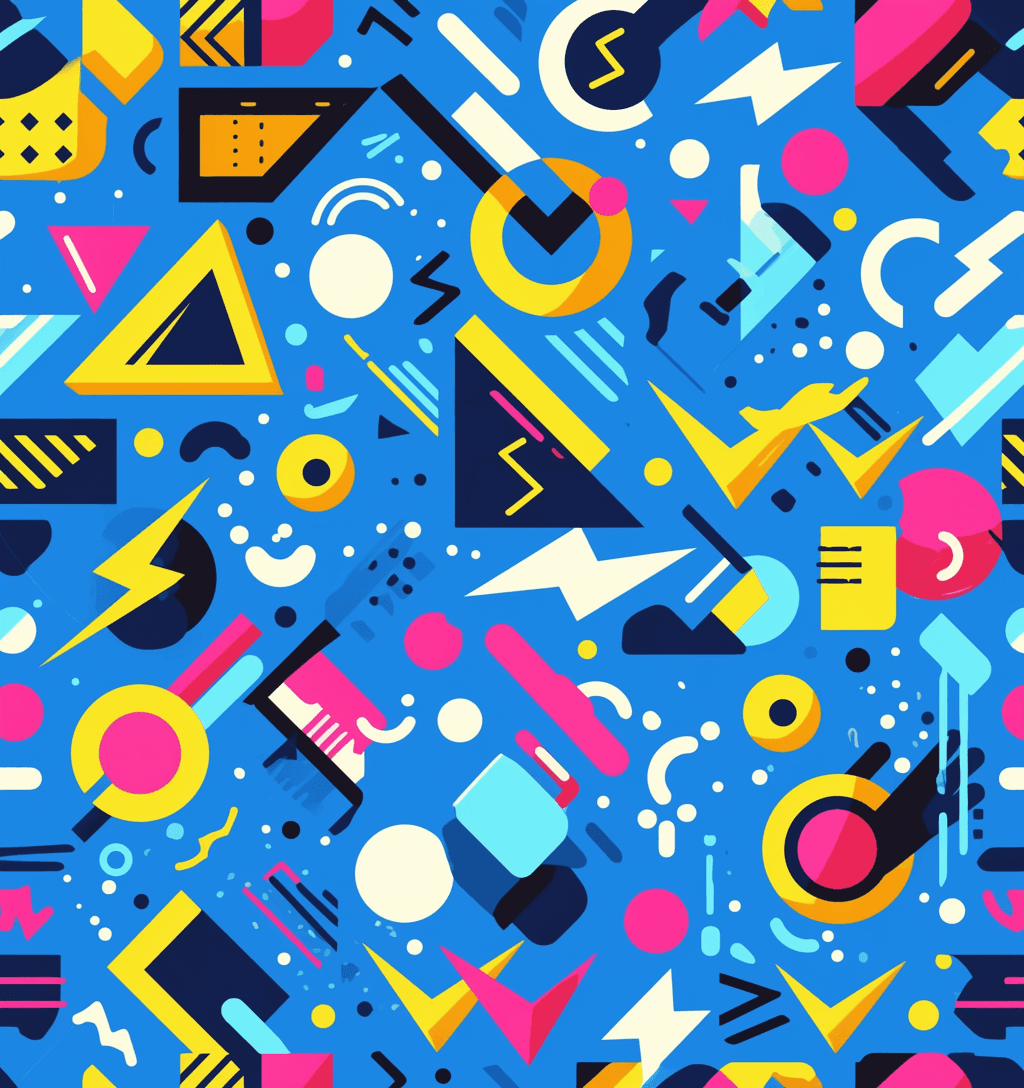 Geo 435 original repeating artwork