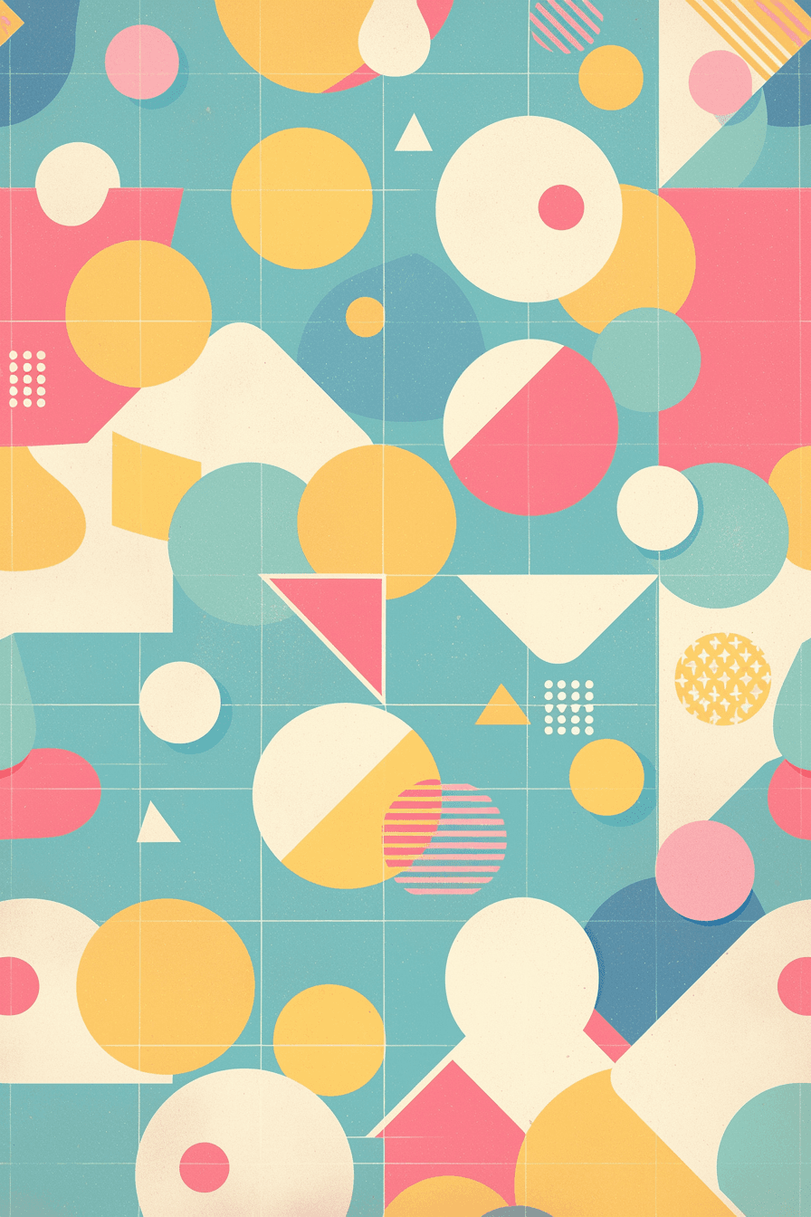 Geo 439 original repeating artwork