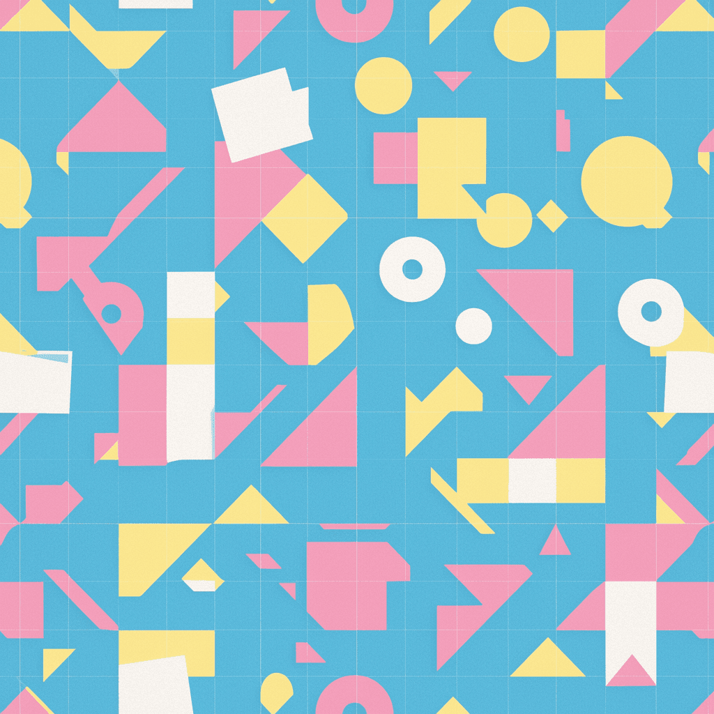 Geo 422 original repeating artwork