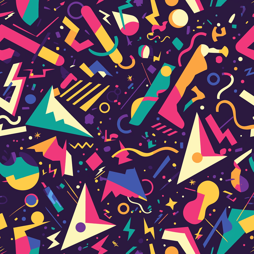 Geo 387 original repeating artwork