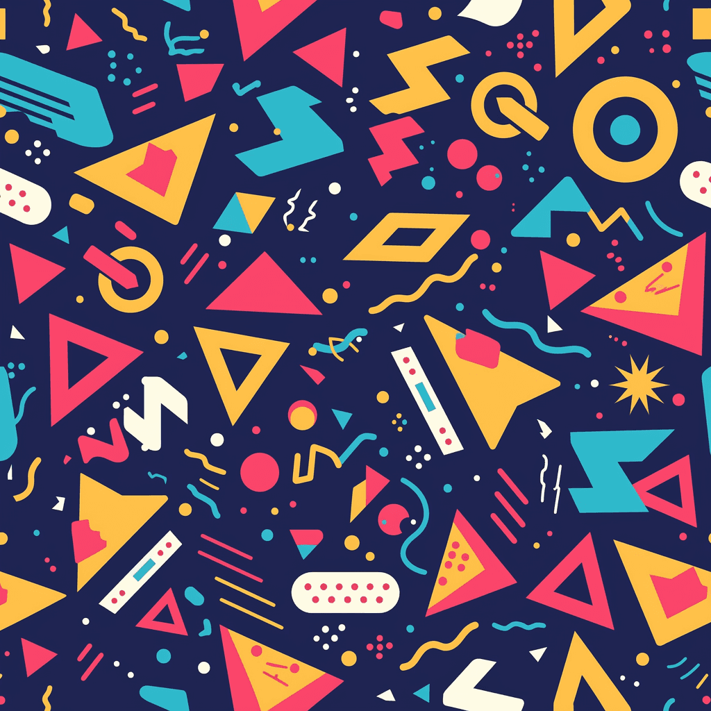 Geo 281 original repeating artwork