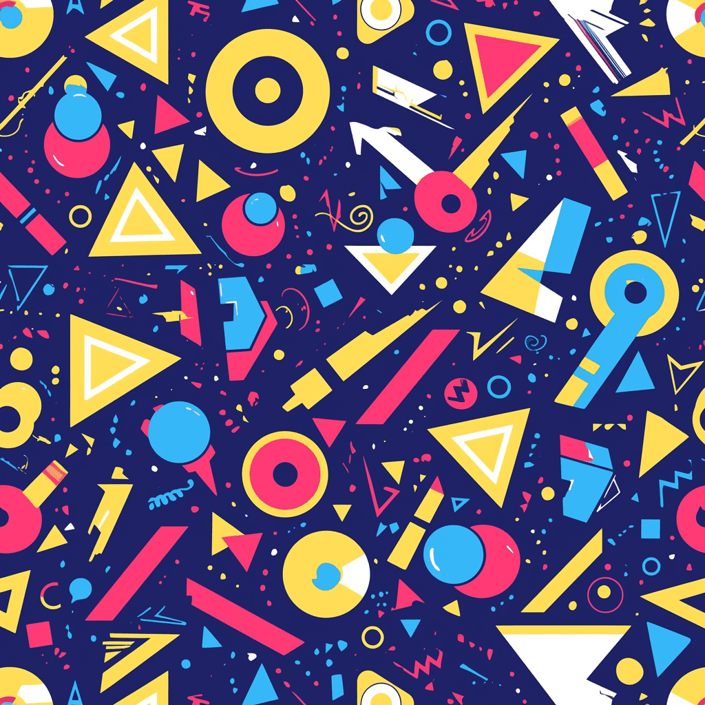 Geo 420 original repeating artwork