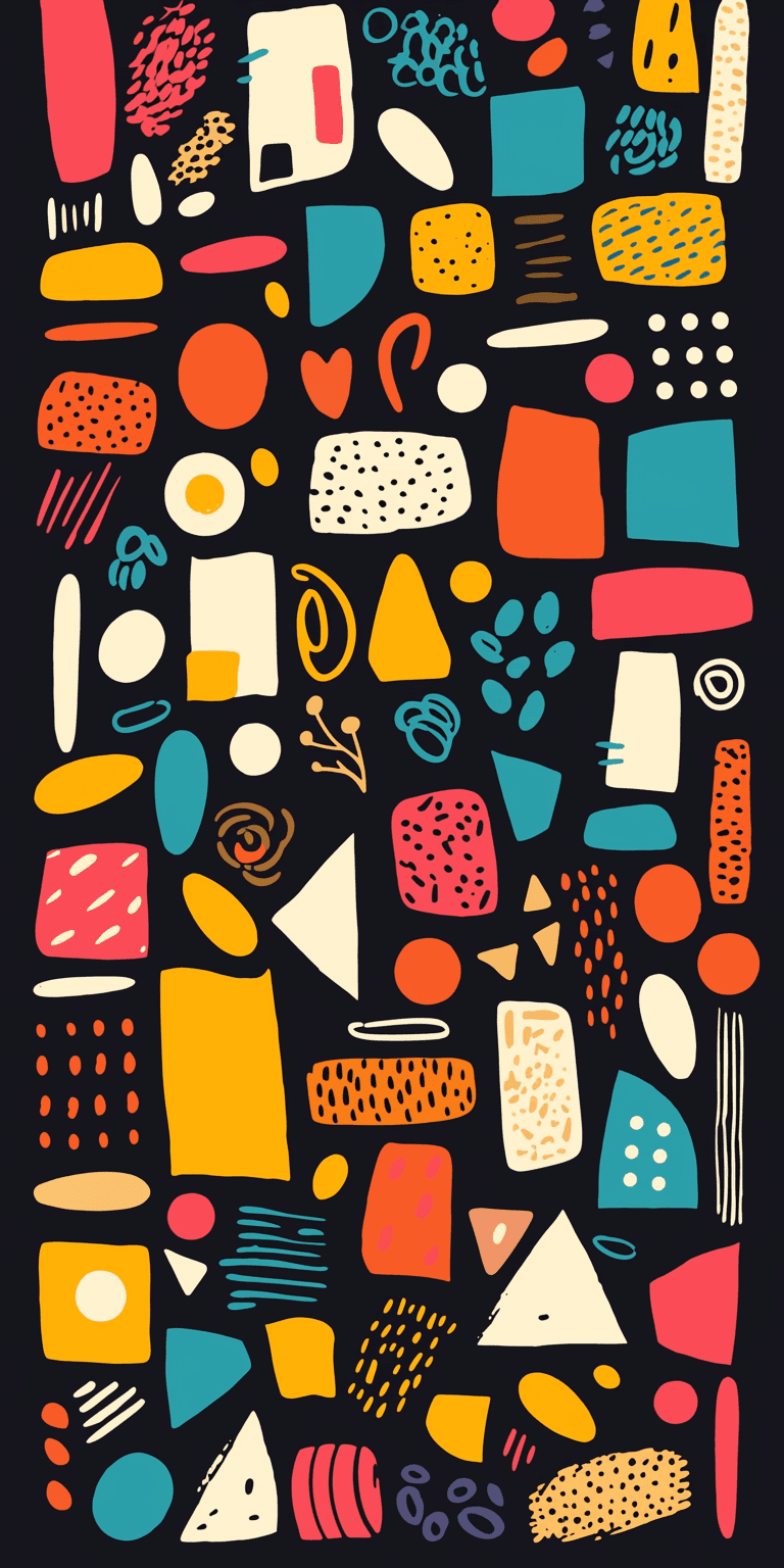Geo 474 original repeating artwork