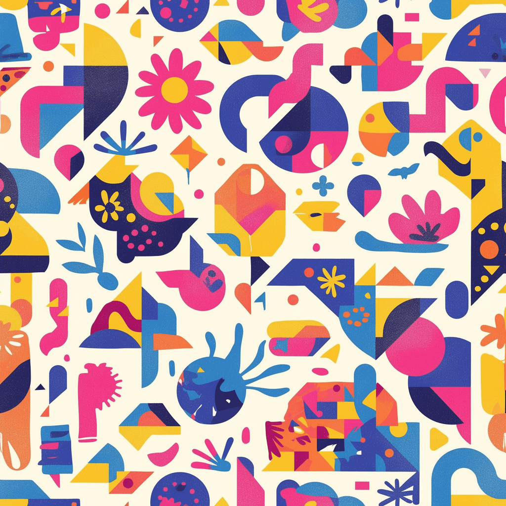 Geo 360 original repeating artwork