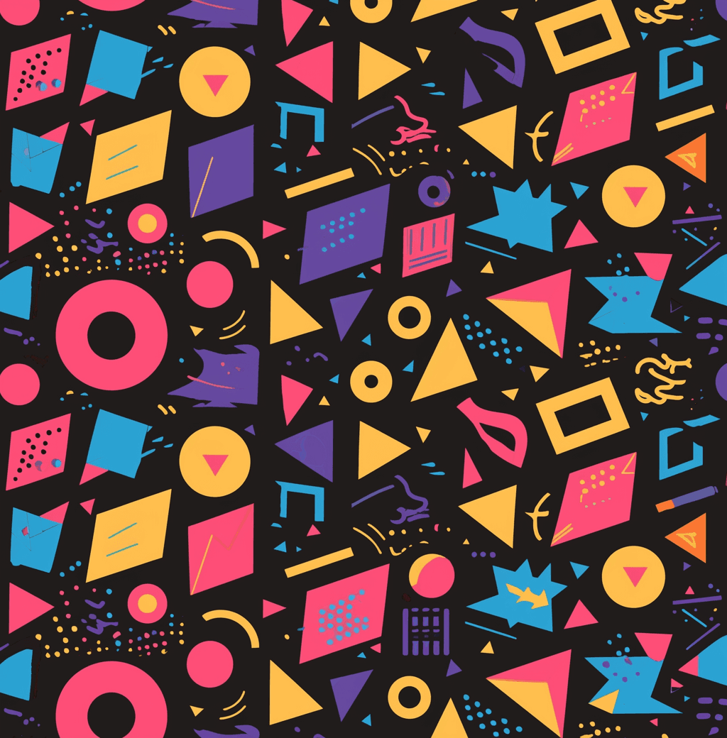 Geo 385 original repeating artwork