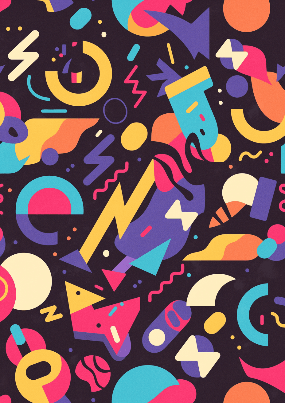Geo 384 original repeating artwork