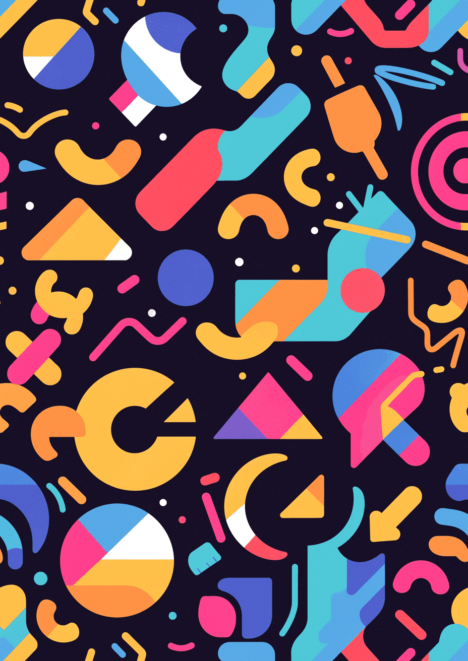 Geo 425 original repeating artwork