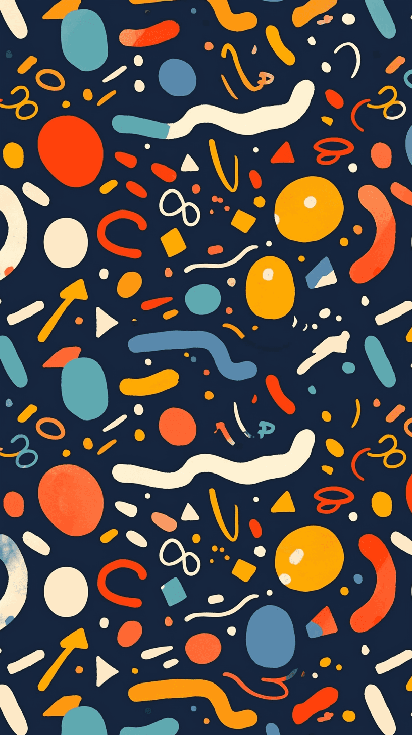 Geo 125 original repeating artwork