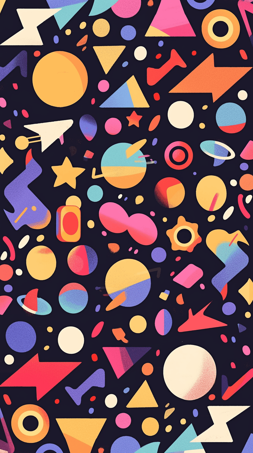 Geo 356 original repeating artwork